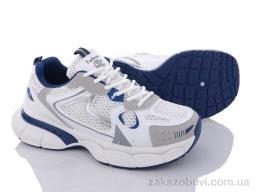 Кроссовки Violeta 136-21 white-blue