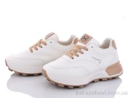Кроссовки Violeta 150-47 white-khaki