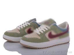 Кроссовки Violeta 170-22 beige-green