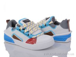 Кроссовки Violeta 143-42 white-blue