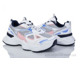 Кроссовки Violeta 20-1030 grey-pink