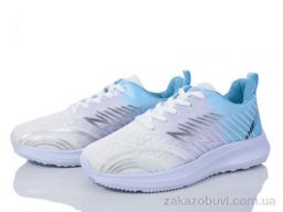 Кроссовки Violeta 182-36 white-blue