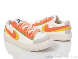 Кроссовки Violeta HD41(149-45) white-orange