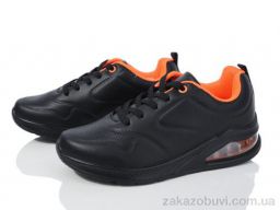 Кроссовки Violeta 20-1032-3 black-orange