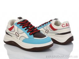 Кроссовки Violeta 149-50 white-blue