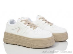 Кроссовки Violeta 176-44 white-beige