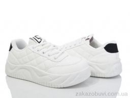 Кроссовки Violeta 149-55 white-black