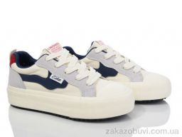 Кеды Violeta 170-29 white-grey
