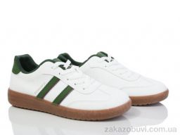 Кроссовки Violeta 172-47-4 white-green
