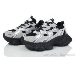 Кроссовки Violeta 9-758 (9-783) black-grey