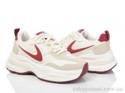 Кроссовки Violeta 172-41 beige-red