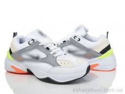 Кроссовки Violeta HD63-A1897-7 white-yellow