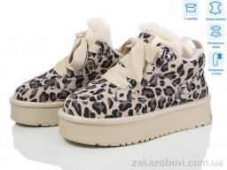 Угги Violeta M6131-9 beige-leopard