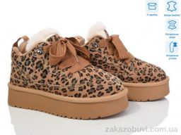 Угги Violeta M6131-10 camel-leopard