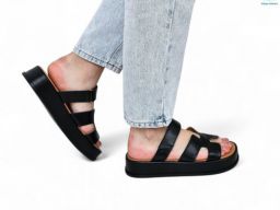 Шлепки ARTO 197 чорий к.