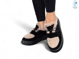 Кроссовки ARTO 570 ч.з.беж. хутро