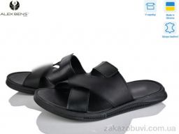 Шлепки Alex Bens Di2 чорний