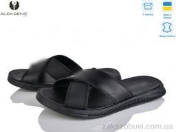 Шлепки Alex Bens T412 чорний