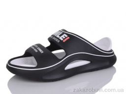 Шлепки Alimama-Girnaive 808 black-white