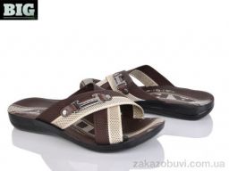 Шлепки BIG A110 brown