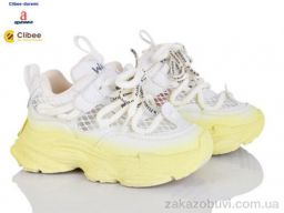 Кроссовки Clibee-Doremi D86609-1 white-yellow