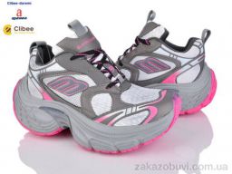 Кроссовки Clibee-Doremi D23991 grey-pink