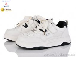Кроссовки Clibee-Doremi T1215P white-black