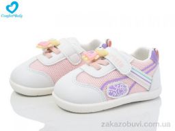 Кроссовки Comfort-baby 6617 (11.5-13.5 см) біл-рожевий