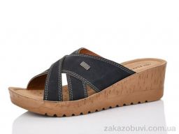Шлепки DeMur 329574 чорний
