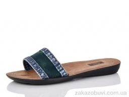 Шлепки DeMur 0004-1 зелений