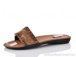 Шлепки DeMur 0004-3 коричневий