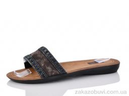 Шлепки DeMur 0004-4 коричневий