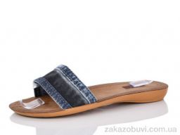 Шлепки DeMur 0004-7 чорний