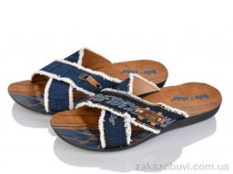 Шлепки DeMur 0002-2 дж mix