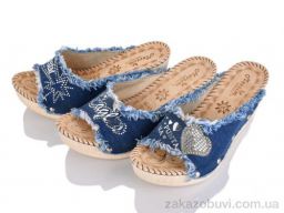 Шлепки DeMur A001-6 mix