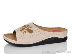 Шлепки DeMur 3001-7 beige
