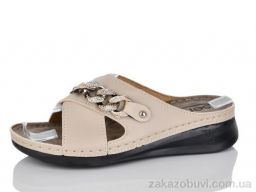 Шлепки DeMur 3001-9 beige