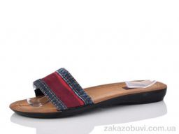 Шлепки DeMur 0004-2 червоний