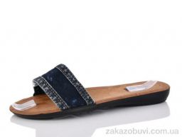 Шлепки DeMur 0004-5 т.синій