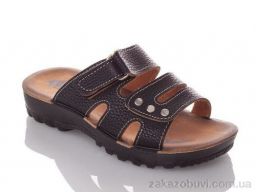 Шлепки DeMur B711-black