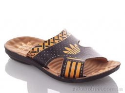 Шлепки DeMur BAdik-B-black-orange