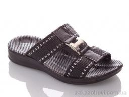 Шлепки DeMur BH-B-black-white