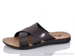 Шлепки DeMur MK2026-2-3333-2 коричневий