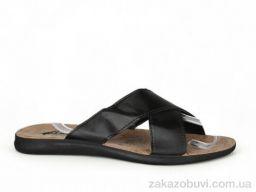 Шлепки DeMur MK2026-1-2402-2 чорний батал