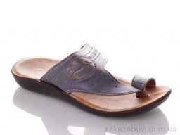 Шлепки DeMur BKsoft-AP-blue