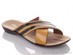Шлепки DeMur G7144A-yellow