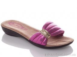 Шлепки DeMur G809A-fuchsia