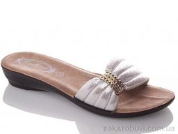 Шлепки DeMur G809A-silver