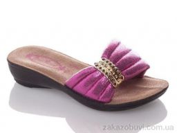 Шлепки DeMur G809B-fuchsia