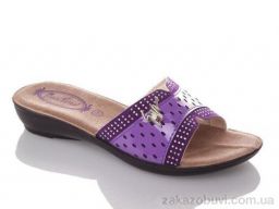 Шлепки DeMur G810B-purple